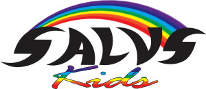 Logo Salus Kids su fondo bianco